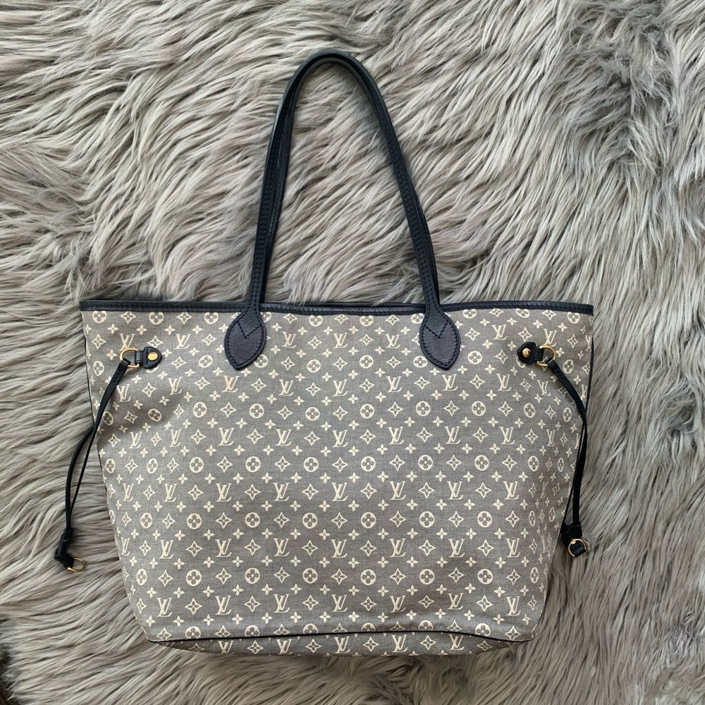 Sold Louis Vuitton denim neverfull